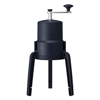 【中古】ドウシシャ かちわり手動かき氷器 折り畳み可+納める袋で持っていくに助けになる 難民キャンプにもおススメ 販売の氷当て嵌める能力のある 黒いこと