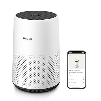 【中古】PHILIPS フィリップス 空気清浄機 AC0850 卓上 小型 HEPA フィルター 30畳対応 コンパクト 除菌 集じん 自動運転 ほこり ウイルス 花粉800iシリ