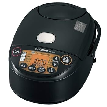 【中古】ZOJIRUSHI 象印 IH炊飯ジャー 5.5合炊き 限度炊き 黒いこと NW-VD10-BA