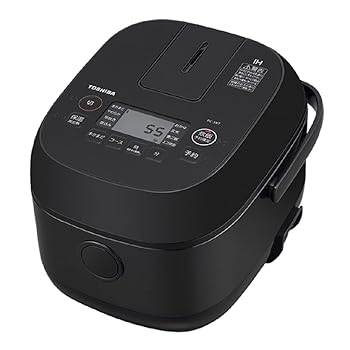 【中古】TOSHIBA 東芝 炊飯器 RC-5XT K ブラック IH炊飯ジャー 3合