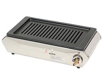 【中古】タチバナテーブルコンロシリーズ/ビッグロースター平型ステンレスS-10SHプロパンガスLPG専用