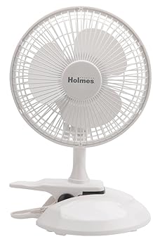 【中古】H 6\" Clip On Table Fan White"