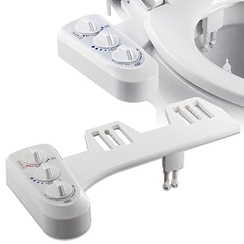 【中古】SF 電源不要！トイレに設置できる簡易おしり洗浄器！◇FS-AB5000 ホワイト
