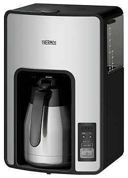 【中古】サーモス 真空断熱ポット コーヒーメーカー タイマーで前日予約が可能 ECH-1000 CS