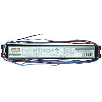 【中古】Sunlite 40155-SU SB232MV 2照明ランプ F32 T8 直線的螢光灯底積み、マルチ雄螺子 その他-家電