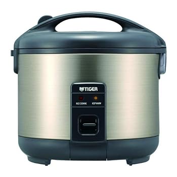 【中古】タイガーJNP - S15U - HU炊飯器とウォーマー、ステンレススチールグレー、8カップ