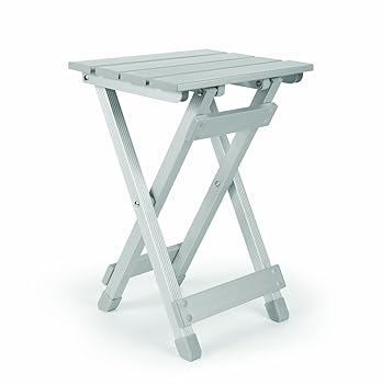 【中古】Camco 51890 アルミ製折りたたみサイドテーブル - Sサイズ