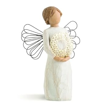 【中古】ウィローツリー天使像 Sweetheart 大好きなあなた 天使の置物