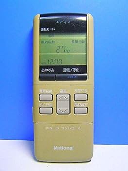 【中古】ナショナル エアコンリモコン A75C282