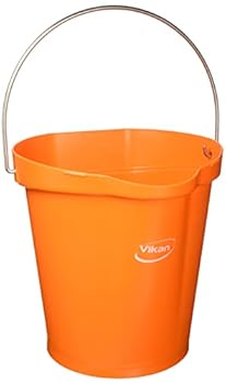【中古】Vikanヴァイカン ハイジーンバケット オレンジ色 5686 KBK3607