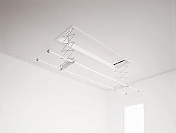 【中古】パナソニック 室内物干しユニット ホシ姫サマ 電動シリーズ CWFBT21LA 電動・天井埋め込みタイプ 壁付けスイッチタイプ 竿2本ロングサイズ