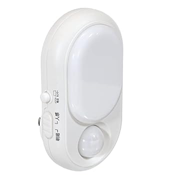 【中古】エルパ ELPA LEDセンサー付ライト LEDライト 間接照明 ナイトライト 100V 0.6W アンバー 屋内用 PM-L240