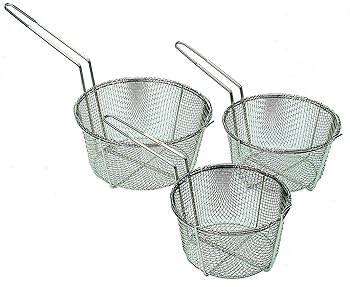 【中古】【39shop】Update★International FB-8 8 1/2 Round Wire Fry Basket by Update International(非常に良い)|アトリエ絵利奈
