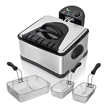 【中古】マクサムKTELFRY4電気ディープフライヤー、4クォート