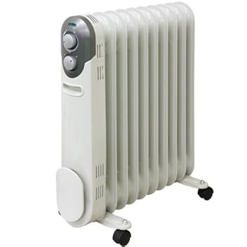 【中古】山善 オイルヒーター ホワイト DO-L12W