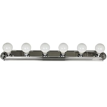 【中古】Sunlite B636/CH 36-Inch 6-Bulb Bathroom Vanity Wall Fixture, Chrome Finish by Sunlite 並行輸入品