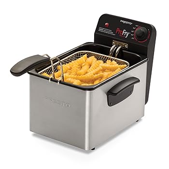 【中古】【39shop】並行輸入Presto★05461 Stainless Steel Pro Fry Immersion Element Deep Fryer フライヤー(良い)|アトリエ絵利奈