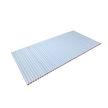 【中古】東プレ シャッター式風呂ふた ブルー 80×159cm W16