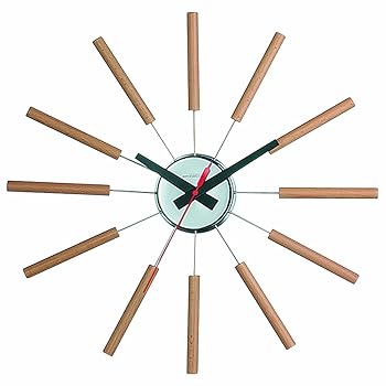【中古】【39shop】ART★WORK STUDIO Atras wall clock Natural アトラス ウォールクロック ナチュラル 掛け時計 TK-2048（良い）｜アトリエ絵利奈