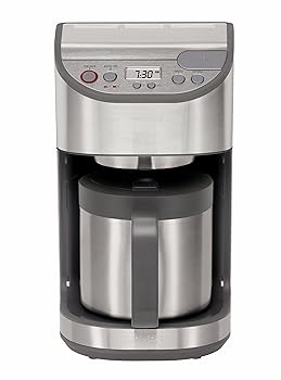 【中古】KRUPS KT611 Precision Programmable Thermal Carafe Coffee Maker Machine with Stainless Steel Housing, 10-Cup, Silver by KRUPS