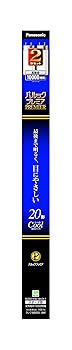 【中古】パナソニック 蛍光灯直管 20W 2本入 クール色 スタータ形 パルックプレミア FL20SSECW18H2KF