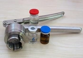 【中古】KOHSTAR手動Crimper &圧着キャップツールマシンfor Flip OffキャップまたはTear Offキャップ、20 mm、sg-20