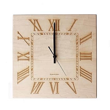 【中古】ヤマト工芸 MUKU メープル ローマ数字 YK14-101