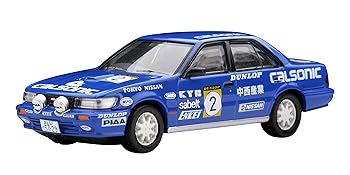 【中古】トミカリミテッドヴィンテージ ネオ 1/64 TLV-N185c ニッサン ブルーバードSSS-R チーム・カルソニック 1989年 全日本ラリー仕様 #2 完成品