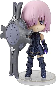 【中古】Figuarts-mini Fate/Grand Order マシュ・キリエライト 約90mm PVC&ABS製 塗装済み可動フィギュア