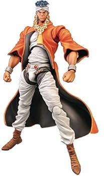 【中古】【39shop】超像可動★ジョジョの奇妙な冒険 第三部 モハメド・アヴドゥル 約160mm PVC&ABS&ナイロン 塗装済み可動フィギュア(非常に良い)|アトリエ絵利奈