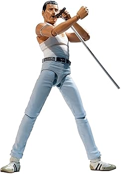 【中古】S.H.フィギュアーツ フレディ・マーキュリー ライヴ・エイド Ver. 約150mm ABS&PVC製 塗装済み可動フィギュア