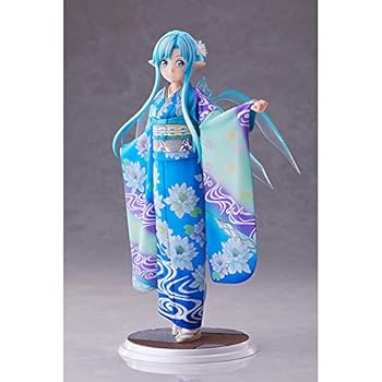 【中古】WAHOO！ ソードアート・オンライン アリシゼーション War of Underworld アスナ ウンディーネ 京友禅ver. 1/7 完成品フィギュア ANIPLEX+限定