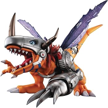 【中古】Precious G.E.M.シリーズ デジモンアドベンチャー メタルグレイモン 完成品フィギュア