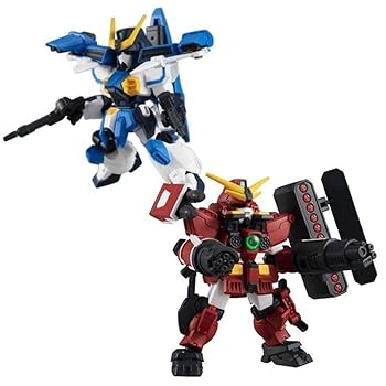 【中古】機動戦士ガンダム MOBILE SUIT ENSEMBLE EX19 ガンダムレオパルドデストロイ＆エアマスターバーストセット画像