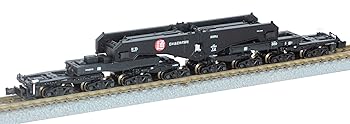 【中古】ロクハン Zゲージ シキ800形 大物車 B2梁 変圧器輸送 T037-1 鉄道模型 貨車