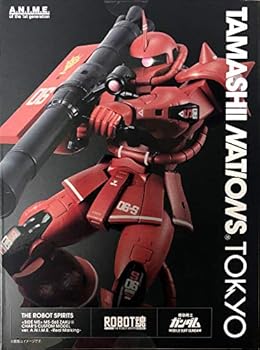 【中古】【39shop】バンダイBANDAI★ROBOT魂 SIDE MS MS-06S シャア専用ザク ver. A.N.I.M.E. ?リアルマーキング? TAMASHII NATIONS TOKYO(非常に良い)｜アトリエ絵利奈