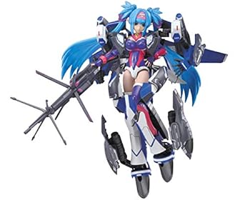 【中古】青島文化教材社AOSHIMA VFG マクロスフロンティア VF-25G スーパーメサイア クラン・クラン 全高約155mm 色分け済みプラモデル MC-07