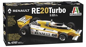 【中古】イタレリITALERI 1/12 ルノー F1 RE20 ターボ 日本語説明書 プラモデル IT4707