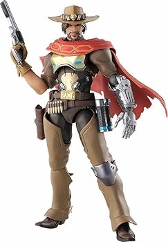 【中古】figma オーバーウォッチ マクリー ノンスケール ABS&PVC製 塗装済み可動フィギュア