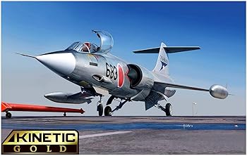 【中古】キネティック 1/48 航空自衛隊 F-104J スターファイター プラモデル KNE48080