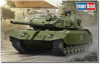 【中古】ホビーボス 1/35 ファイティングヴィークルシリーズ カナダ陸軍 レオパルトC1A1 プラモデル 84502