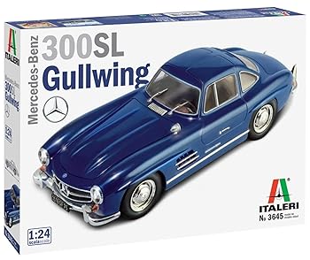 【中古】【39shop】イタレリ★1/24 メルセデス・ベンツ 300 SL ガルウイング 日本語説明書 プラスチックモデルキット IT3645(非常に良い)｜アトリエ絵利奈