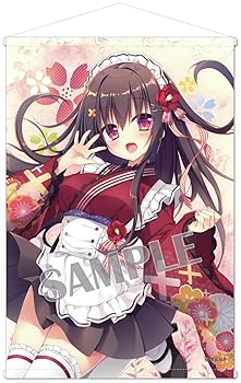 【中古】茉宮祈芹 B2タペストリー 和メイドのあちゃん