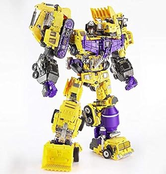 【中古】JIXNBAO BUILDER GT-2 Gravity Builder 黄色版 第２弾 ６体 合体変形可 並行輸入品
