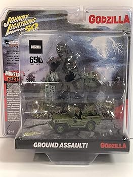 【中古】【39shop】ジョニーライトニング★1/64 ゴジラ&防衛隊車両 塗装済み完成品 JLSP065(非常に良い)｜アトリエ絵利奈