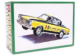 【中古】AMT 1/25 プリムス・バラクーダ 1966 HEMI・アンダー・グラス プラモデル AMT1153