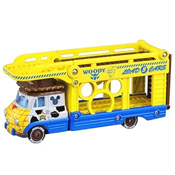 【中古】トミカ ディズニーモータース パルズトランポ ウッディ