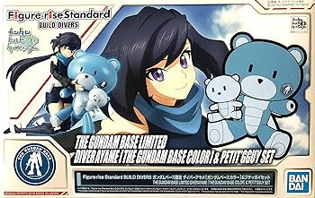 【中古】ガンダムベース限定 ダイバーアヤメガンダムベースカラー&プチッガイセット Figure-rise Standard BD ガンダムビルドダイバーズ