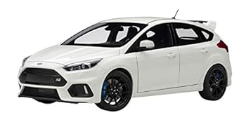 【中古】AUTOart 1/18 フォード フォーカス RS ホワイト 完成品