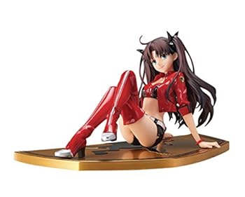 【中古】プラスワン 遠坂 凛 TYPE-MOON RACING Ver. 1/7スケール 塗装済み完成品フィギュア